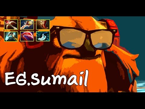 [Dota2] EG Sumail Pro Earth Shaker Carry Ranked MMR Game [ Sumail Gameplay ]