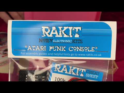 Unboxing - RAKIT Atari Punk Console Electronic Kit