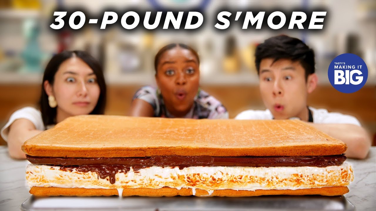 We Made A Giant 30-Pound S'More For Quinta