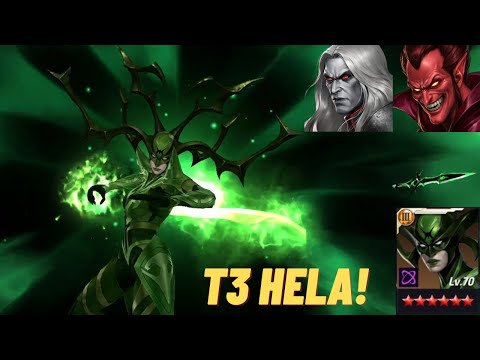 T3 HELA (Asgard Invasion) is a BEAST :) - Future God for HERO WBL? - KNULL 25 & MEPHISTO 9 - MFF