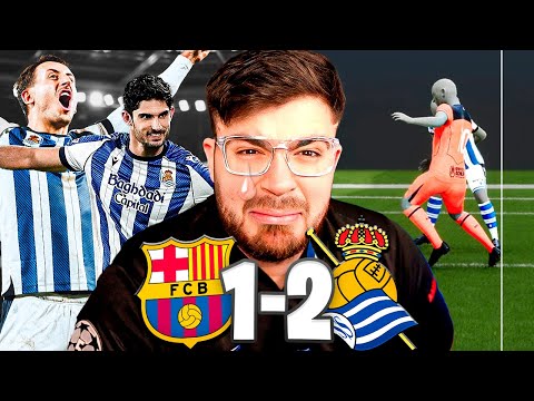 EL ESCÁNDALO DE ANOETA: DURA DERROTA DEL BARCELONA 1-2 REAL SOCIEDAD. REVISAMOS TODAS LAS POLÉMICAS