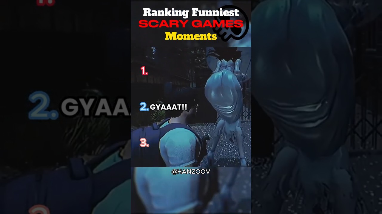 Ranking Funniest Scary Games Moments!! (GYAAAAT😏)