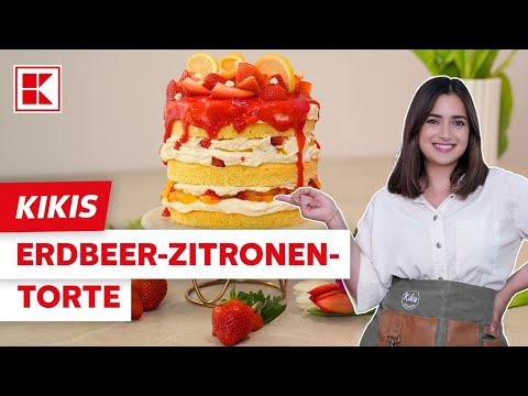 Muttertagstorte mit Erdbeeren und Zitrone ganz einfach selbst machen | Kaufland