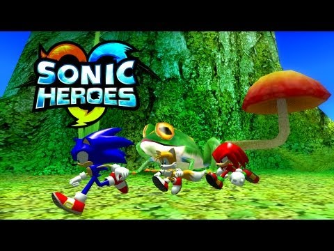 Sonic Heroes - Frog Forest - Team Sonic [REAL Full HD, Widescreen] 60 FPS