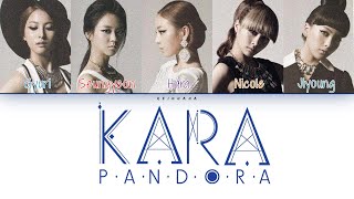 KARA (카라) – Pandora [Color Coded Lyrics Eng/Rom/Han/가사]