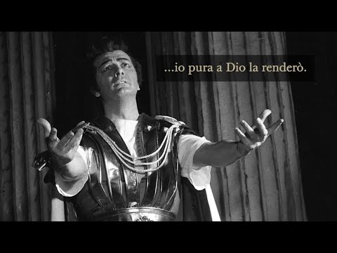 Sfolgorò divino raggio - Franco Corelli (Poliuto Act 2 aria) 1960 La Scala LIVE