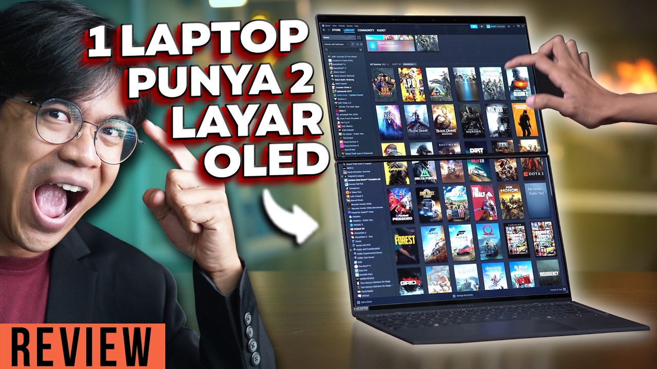 Laptop Dua Layar, kepake ga sih? Review ASUS Zenbook DUO 2026