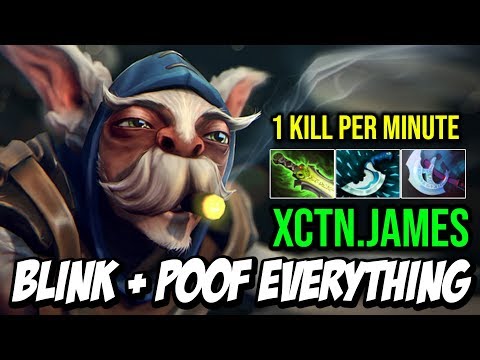 Amazing Micro New Meepo God 1Kill Per Min By James - Poof EveryThing He Saw 24Kills Dota 2 Highlight