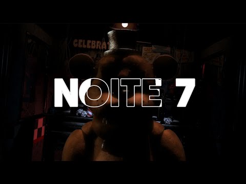 Como passar a Noite 7 de fnaf 1!! ( 20/20/20/20 )