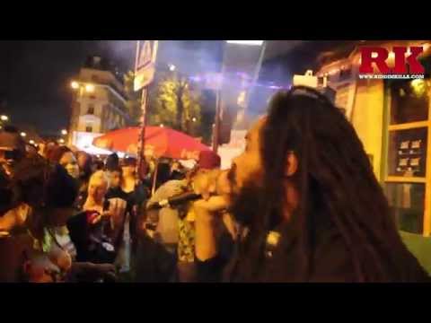 Straïka D & Sista Rosta - Bella Ciao Riddim - Live in Paris 2014 - Forward in the Steet