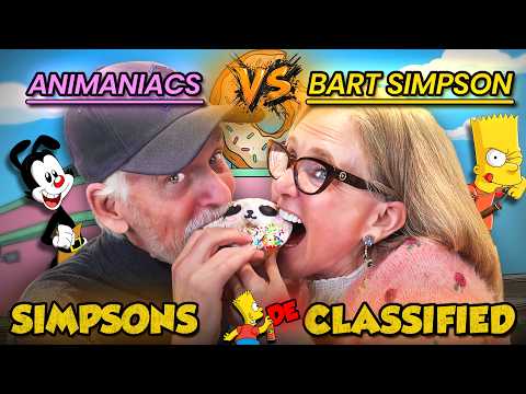 ANIMANIACS CRASHES THE SIMPSONS | Simpsons Declassified Ft Rob Paulsen