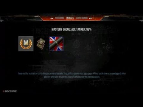 World of Tanks console modern armour | COLD WAR  FV4005 ace