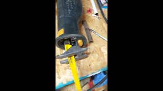 Easy reciprocating saw fix