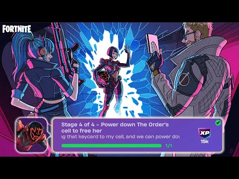 Fortnite Chapter 7 Story Quest Breakpoint | Free The Order From Her Cell