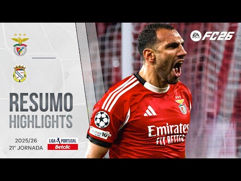 SL BENFICA vs FC ALVERCA | LIGA PORTUGAL 2025/26 FULL MATCH HIGHLIGHTS 