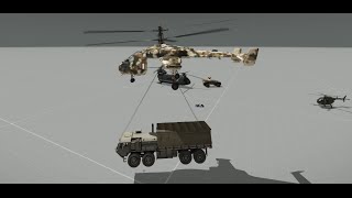 How to use MI-290 Taru & CH-67 Huron (Quick Tutorial)[DE/EN]