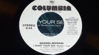 George Michael - I Want Your Sex  45rpm promo