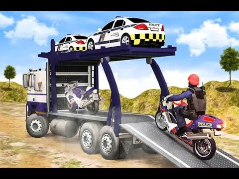 Offroad Police Cargo Transport Game Walkthrough