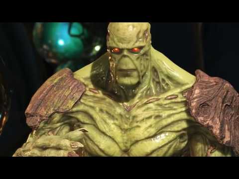 Injustice 2  All Superman Vs Swamp Thing Intro Dialogues