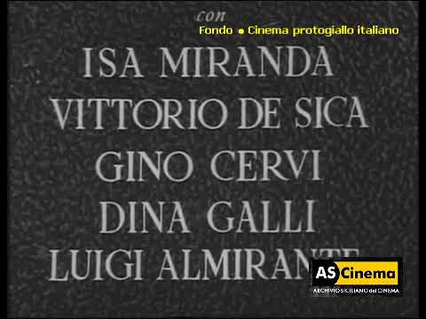 Cinema protogiallo italiano: Lo sbaglio di essere vivo (1945) di Carlo Ludovico Bragaglia [Clip]