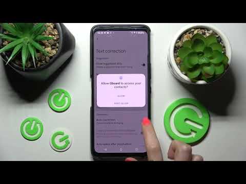 How to Enter Text Correction Options on Asus ROG Phone 6 - Manage Typing Options