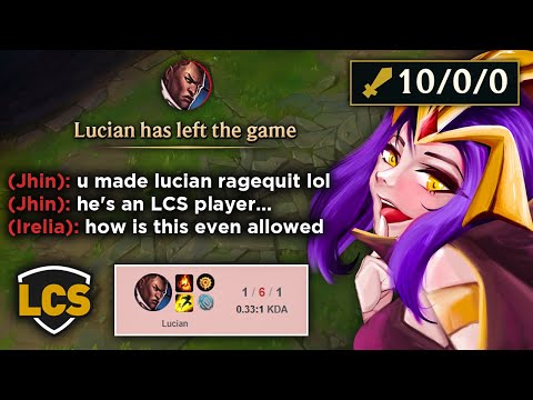 LCS player get paid millions but don't stand a chance against my Leblanc