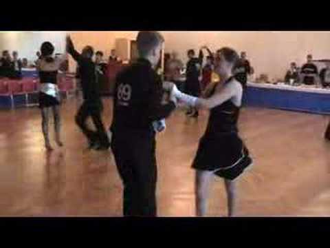 Discofox. Thomas & Bettina Kraft, TSV Glinde 19.4.08