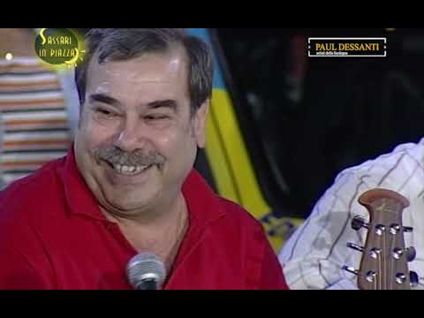 Coro di Usini tonino Brundu live vendetta con Paul Dessanti e Tonino Sanna Sassari in piazza