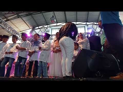 Santunan anak yatim piatu Jihan audy di aniversary jylo id 3 Mojokerto