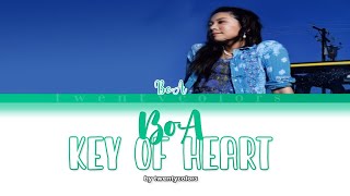 BoA (ボア) - KEY OF HEART (Color Coded Lyrics Kan/Rom/Eng)