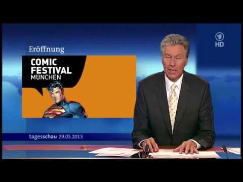 Der Tagesschau-Bericht zum Comicfestival München 2013
