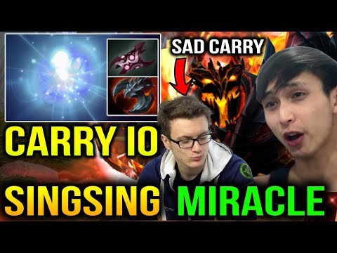 Miracle SF IO Carry VS SingSing PL and Pikachu QoP - WTF is This?? Dota 2