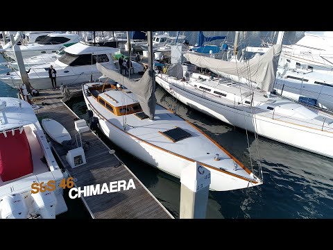 Sailboat tour of S&S "Chimaera" - E30 #retroboat - with #sailinganarchy Scot Tempesta