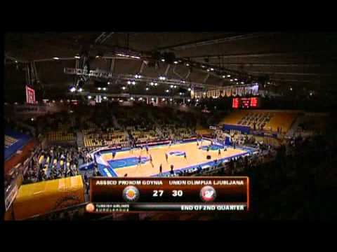 Euroleague - Game Highlights : Asseco Prokom vs Union Olimpija