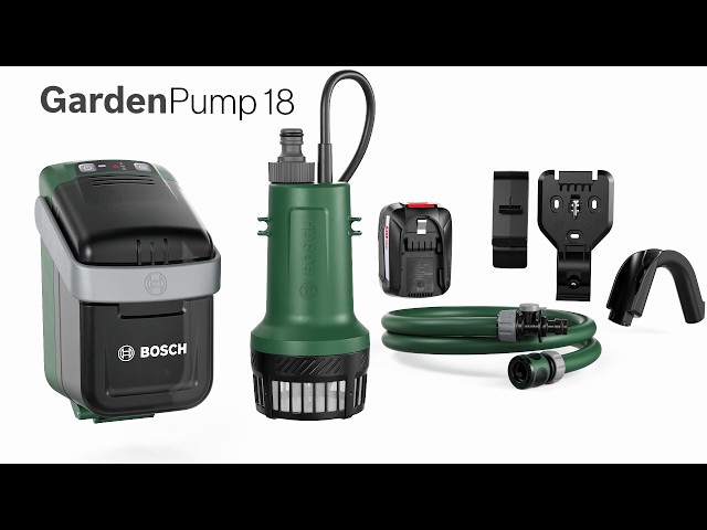 Bosch 06008C4201 GardenPump 18 Pompe pour tonneau de pluie 18V