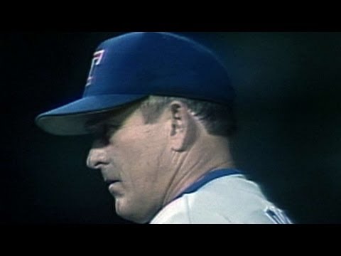 TEX@CAL: Nolan Ryan records his final strikeout