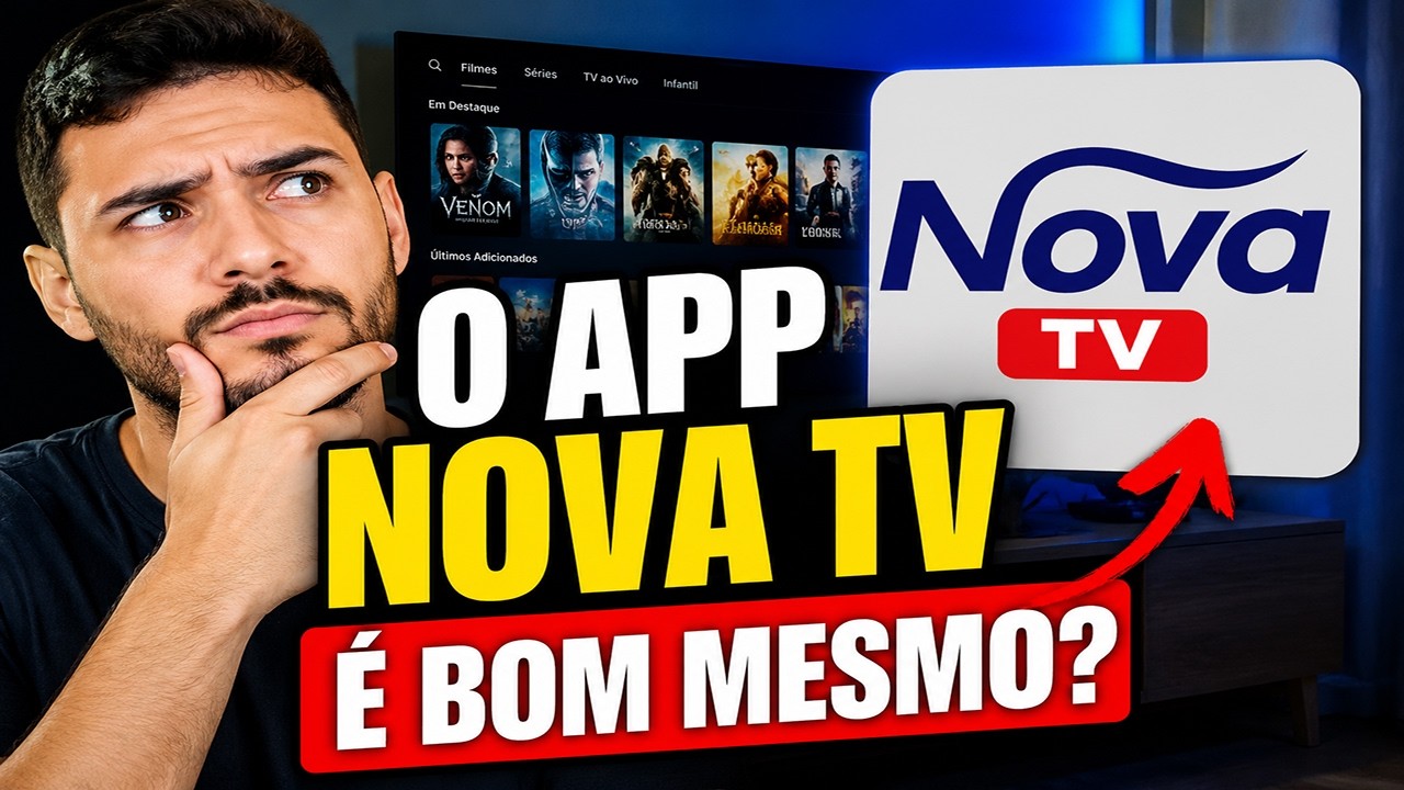 NOVA TV VALE A PENA? TESTEI O NOVA TV 1 MÊS! VALE A PENA? É CONFIÁVEL MESMO?