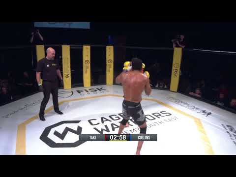 Collins v Taki - 170lbs Amateur MMA Contest #cwse30