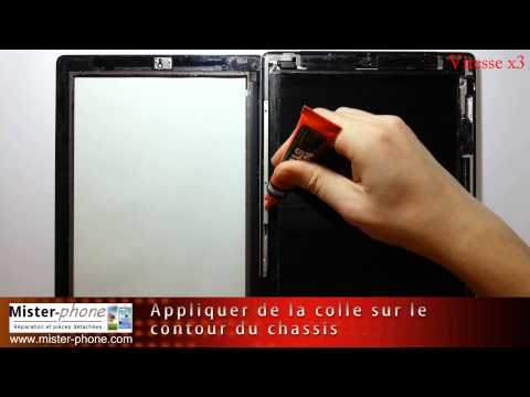 comment demonter ecran ipad 2