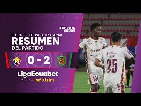 El Nacional 0 - 2 Deportivo Cuenca / Fecha 2 - Segundo Hexagonal  / Liga Ecuabet conectada por Xtrim