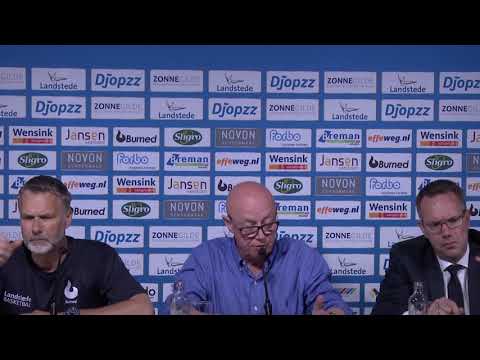 Persconferentie Landstede Basketbal - Donar