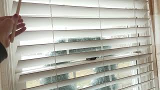 2 1/2" (Levolor) Cordless Blind **demo and review**