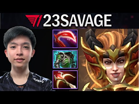 T1.23SAVAGE LINA WITH DAEDALUS-CUIRASS - DOTA 2 7.29 GAMEPLAY