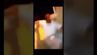 Man Falls Off Balcony