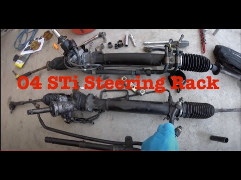 2004 STi Steering Rack install to 2006 Forester STi
