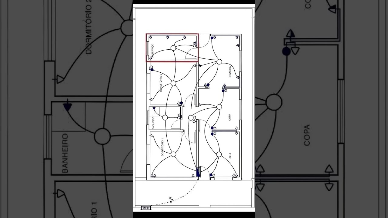 Planos electricos de una casa