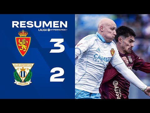 Real Zaragoza S.A.D. 3-2 CD Club Deportivo Legané...