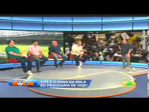 os donos da BOLA 05122013   TITE É O DONO DA BOLA DE HOJÉ