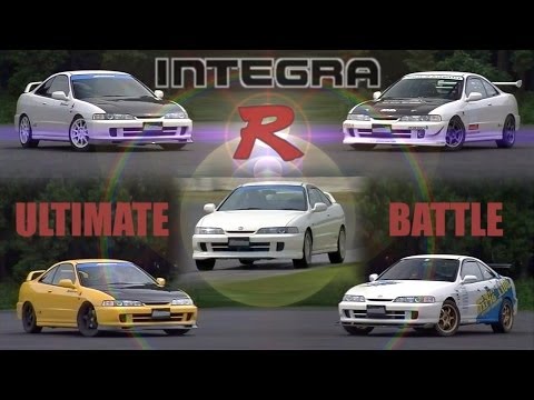 [ENG CC] Integra R Ultimate Battle - Spoon DC2's, J's DC2, BOSS DC2, EVO, GT-R, NSX Tsukuba 2001
