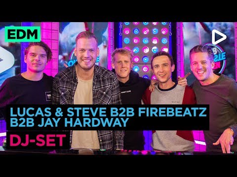 Lucas & Steve B2B Firebeatz B2B Jay Hardway (DJ-set) | SLAM!